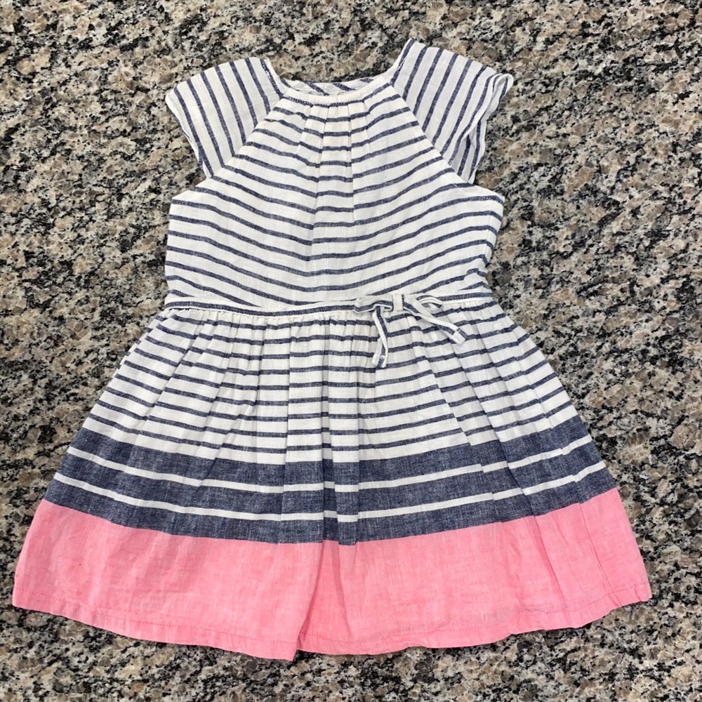 Carter’s Gray & Pink Dress